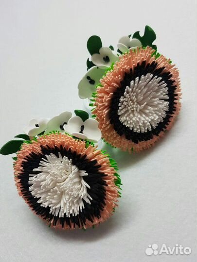 Заколки из фоамирана