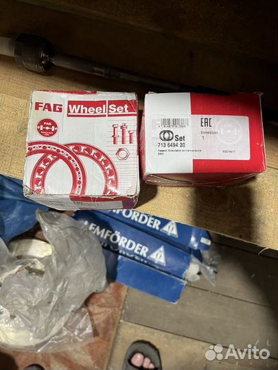 Подшипник ступицы задний BMW E90