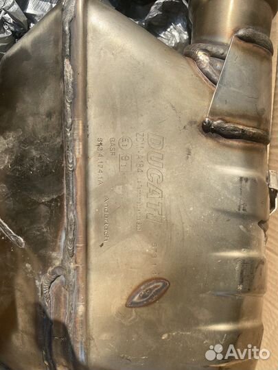 Глушитель с Ducati diavel 1260s