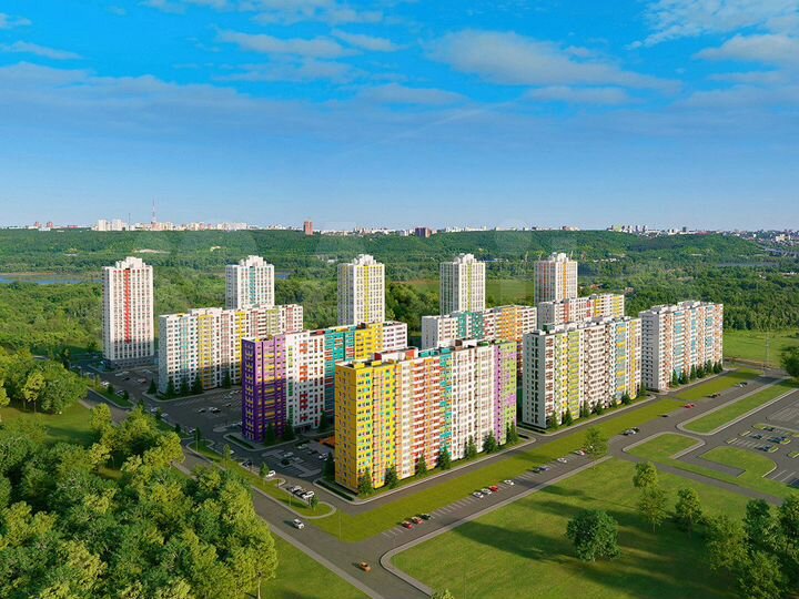 2-к. квартира, 56,2 м², 20/25 эт.