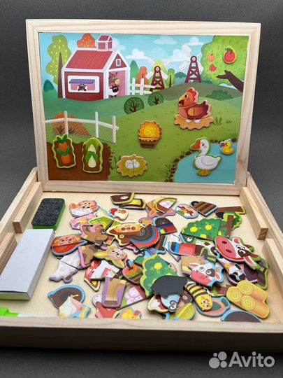 Новая Двустороння магнитная доска 