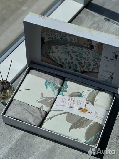 Постельное белье евро сатин турция