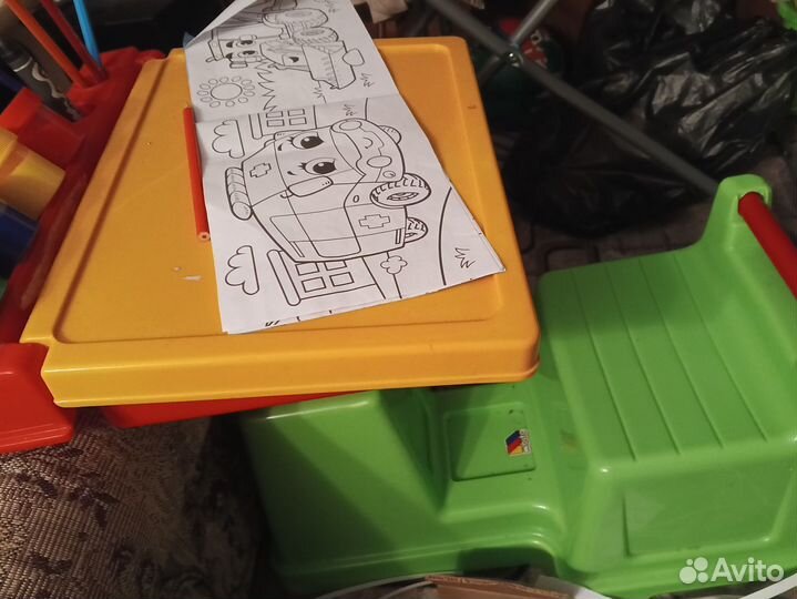 Стол со стульчиком детские