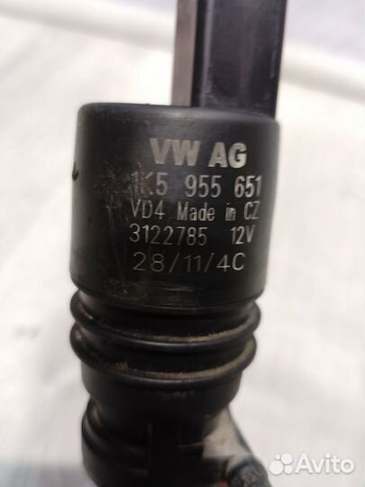 Моторчик Насос Мотор омывателя Volkswagen polo 5