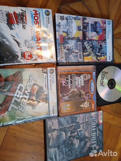 Компьютерные Игры диски для пк цена за всё