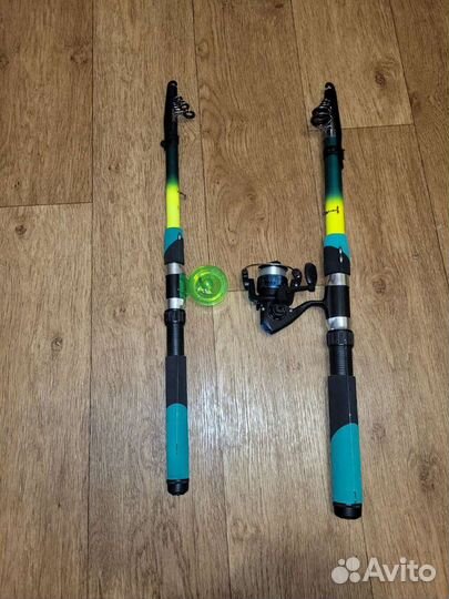 Удочка телескопическая укороченная в сборе