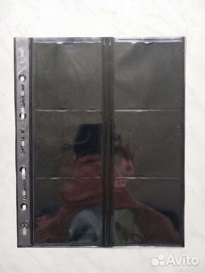 Лист для монет optima