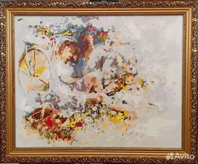 Готовая картина по номерам