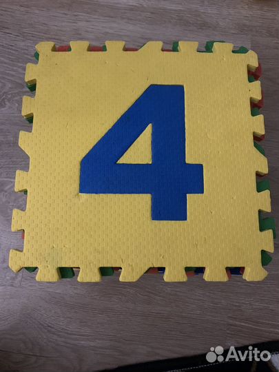 Мягкий коврик пазл