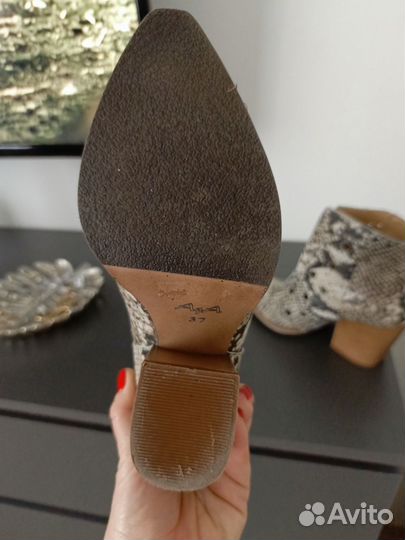 Ботильоны женские 37 размер натуральная кожа