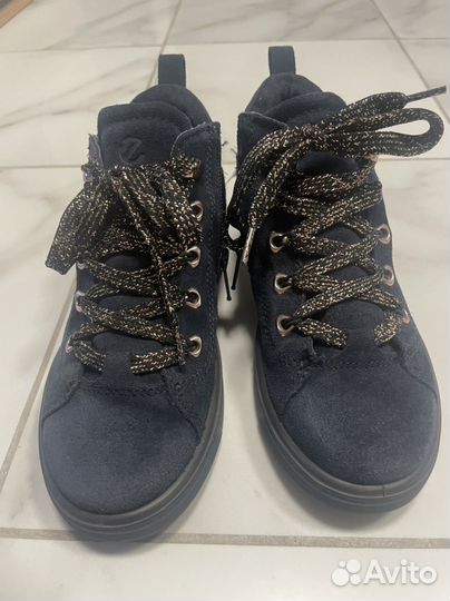 Ботинки для девочки демисезонные Ecco 31р. Т-синие