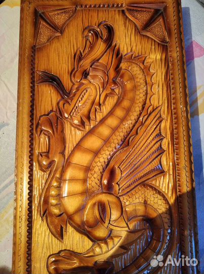 Нарды ручной работы, деревянные б/у 55 на 25 см