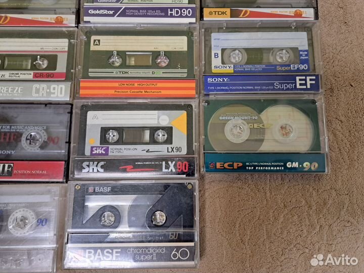 Аудиокассеты одним лотом
