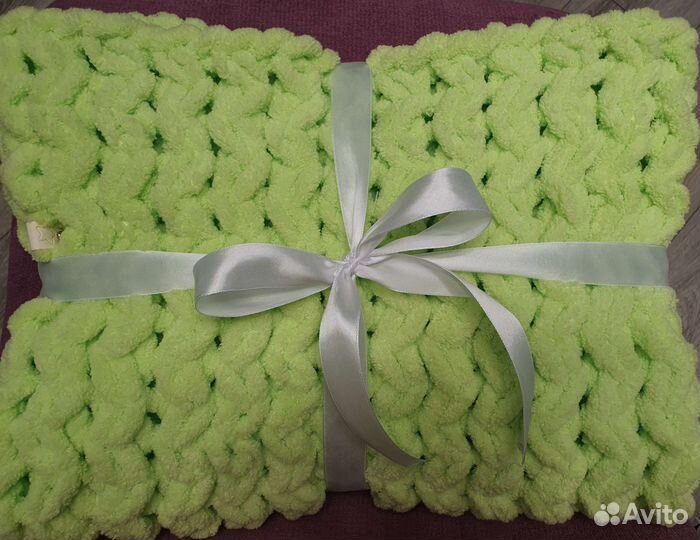 Подарок на выписку. Плед детский плюшевый