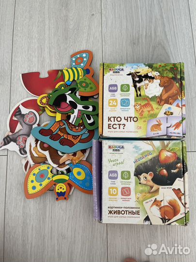 Пазлы для малышей 1+