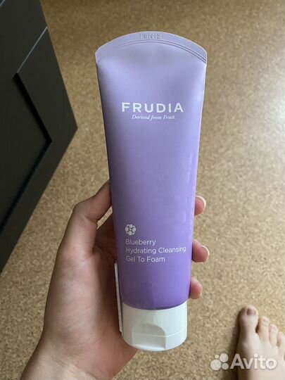 Корейская пенка для умывания Frudia blueberry