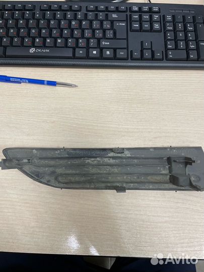 Заглушка переднего бампера Corolla Fielder