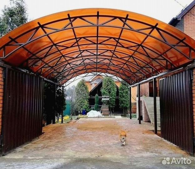 Навес для автомобиля