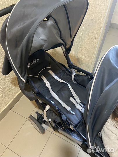 Прогулочная коляска для двойни и погодок graco