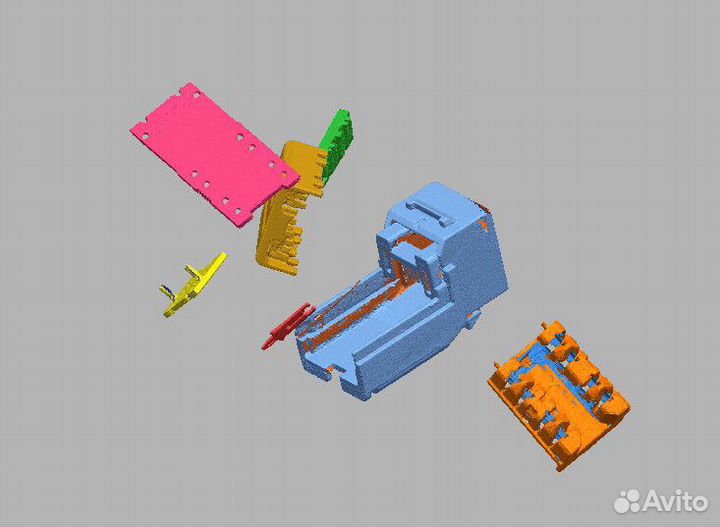 Печать на 3d принтере, 3D сканирование, 3D моделир