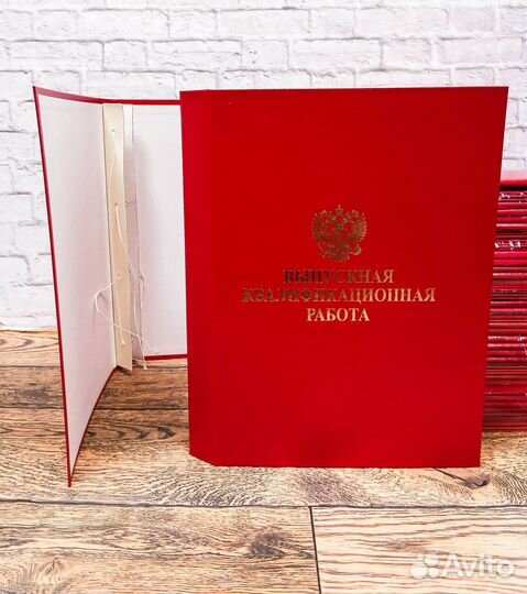 Папка для ВКР, упаковка 10шт, много