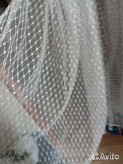 Тюль новый 5 м сетка