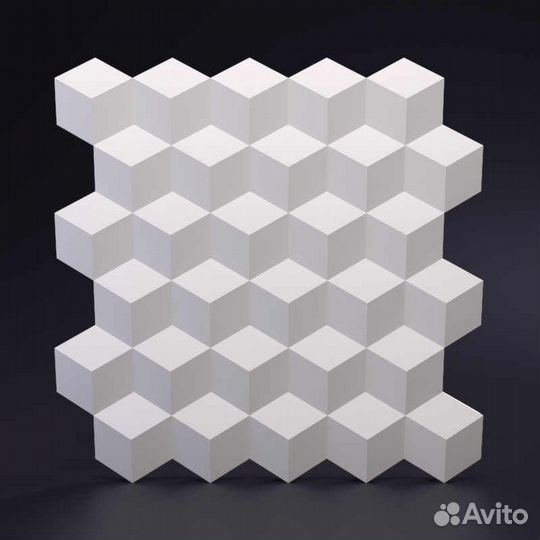Гипсовая 3D панель 