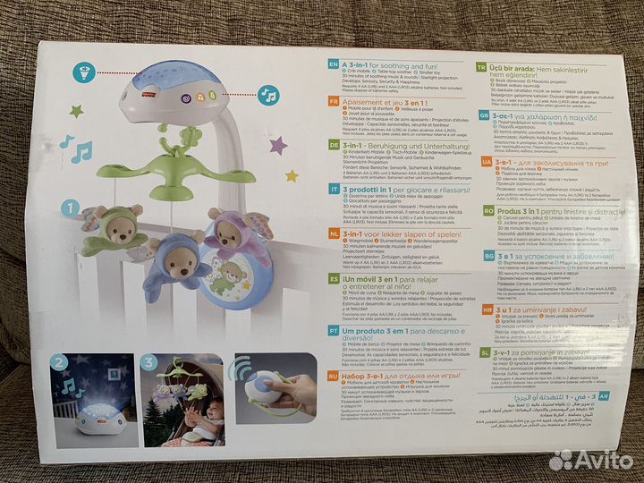 Мобиль в кроватку Fisher price