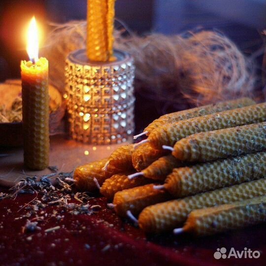 Свечи из вощины