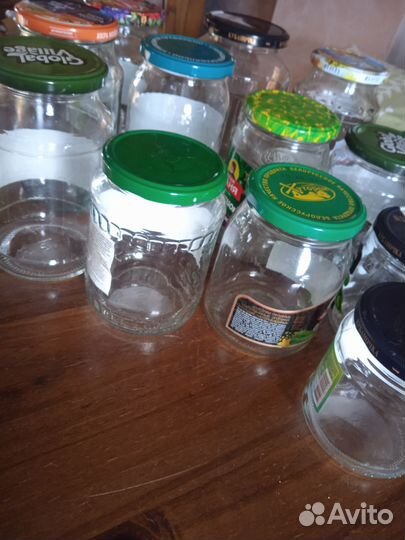 Банка стеклянная с крышкой от 0,5 до 1,5 л