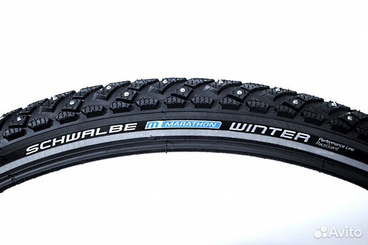 Покрышка 26x1.75 шиповка Schwalbe Marathon Winter
