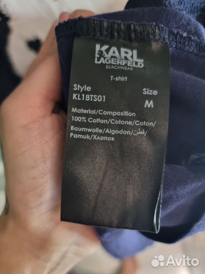 Футболка karl lagerfeld m оригинал