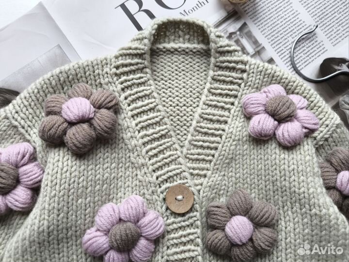 Кардиган для девочки 104 110