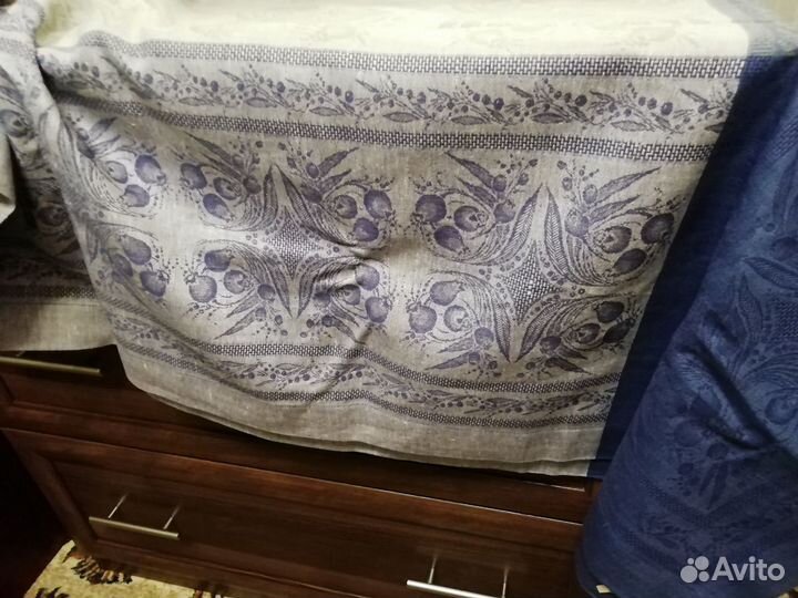 Шикарная скатерть (Ярославская обл., лен+хлопок)
