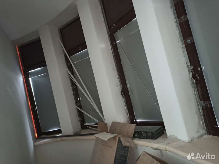 Алюминиевые окна на балкон бу