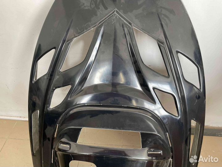 Капот снегоход Тайга Атака голый черный