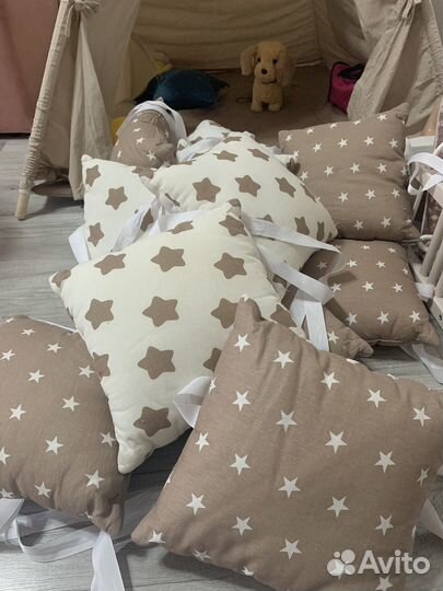 Бортики в кроватку