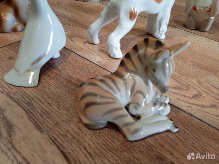 Статуэтки СССР без сколов. Фарфор и керамика