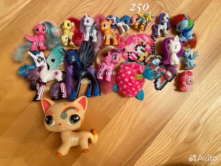My Little Pony фигурки май литл пони
