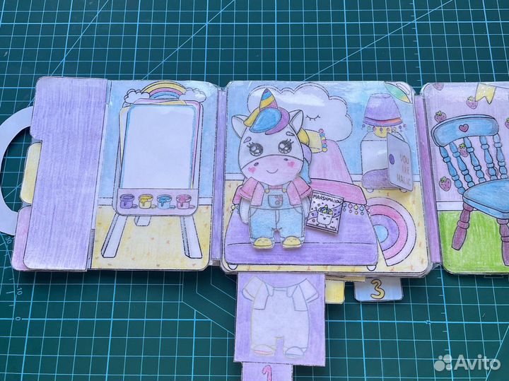 Самодельная игра Единорожка