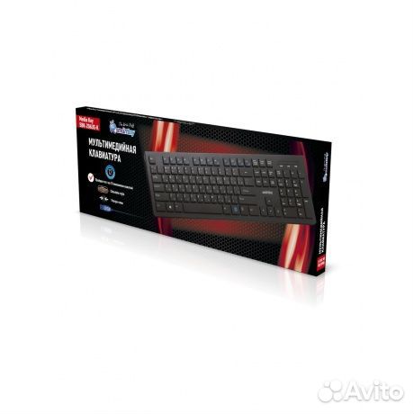 Клавиатура проводная SmartBuy Slim 206 мультимедиа