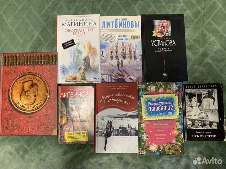 Книги детективы, рецепты