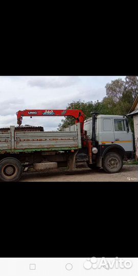 Аренда и услуги манипулятора, стрела 3 т, 8 м, борт 10 т, 6.2 м