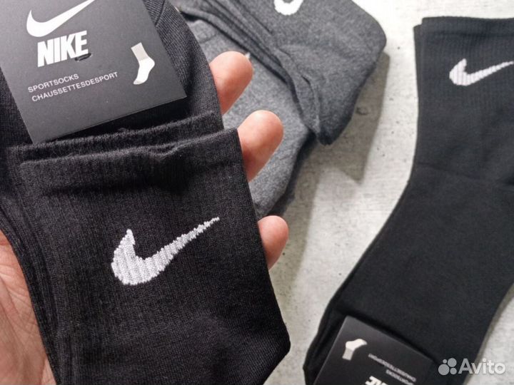 Мужские носки nike 10 пар