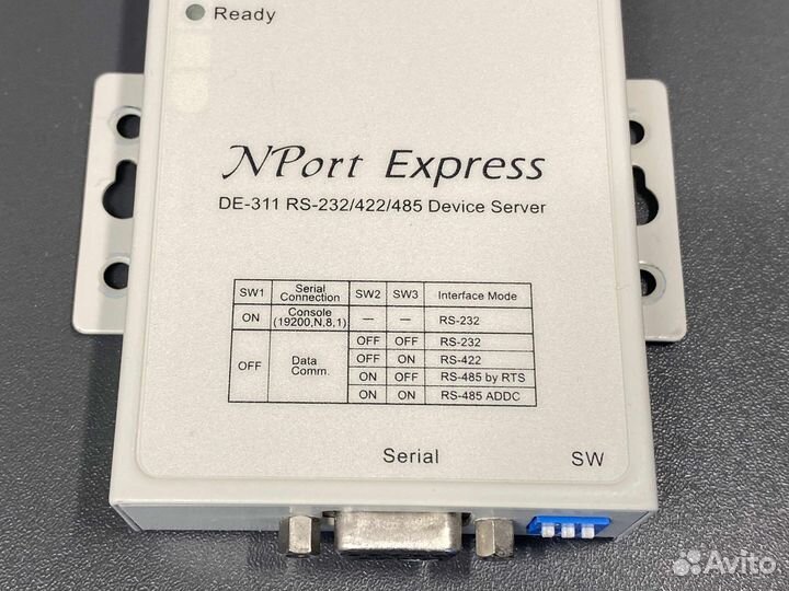 Moxa DE-311 RS-232/422/485 Б/У, 1 шт
