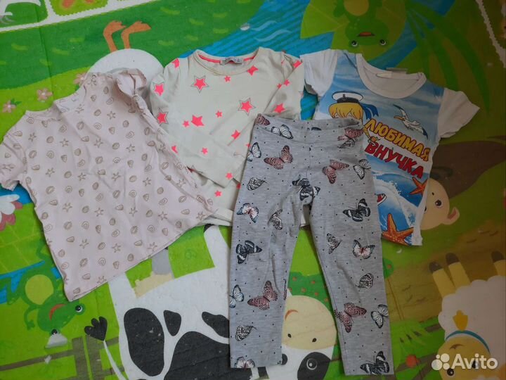 Вещи пакетом на девочку 98 р