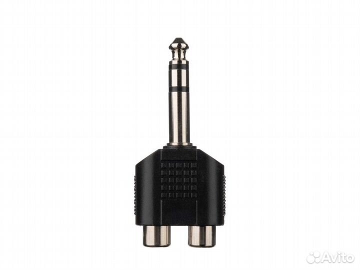 Переходник Soundking, 2xRCA female на Jack 6,3мм m