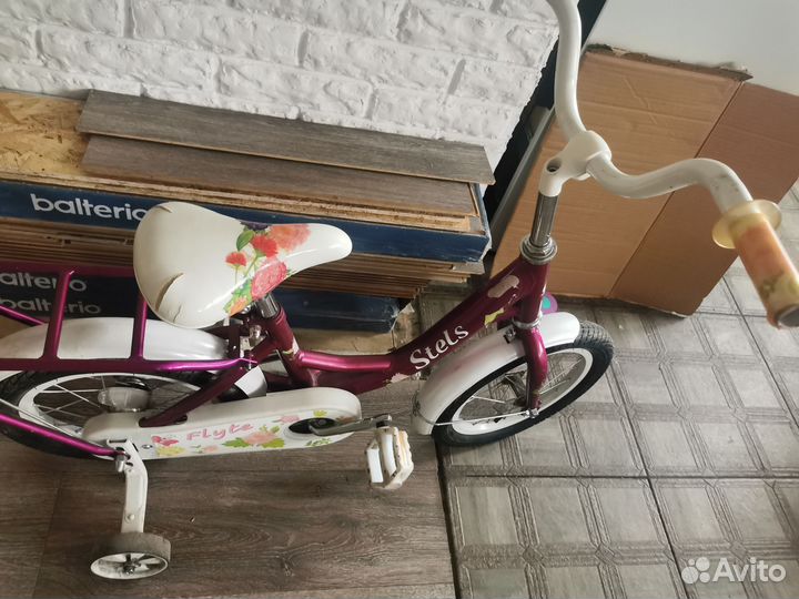 Велосипед для девочки от 3 лет