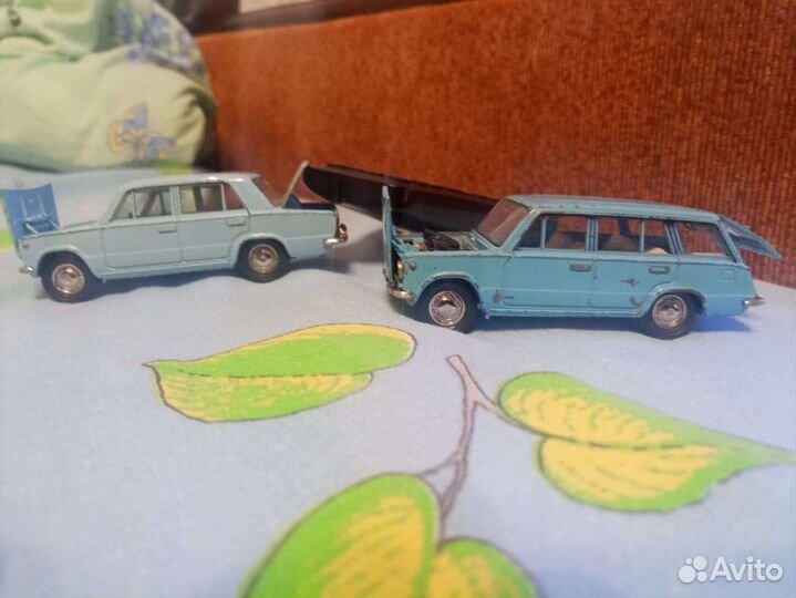 Модельки машин СССР