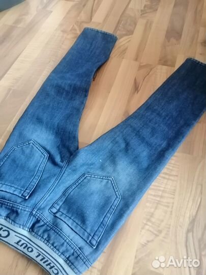 Джинсы утепленные